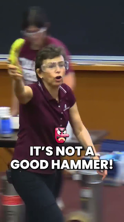 🍌#Banana hammer as demonstrated by Dr. Tatiana! #fyp #trending #shorts #funny #physics #funny #fun