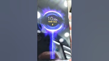 Very fast charging  120.W
