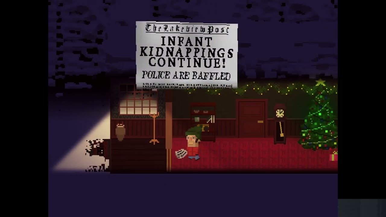 Lakeview cabin "Wendigo and Evil Santa"