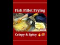 Fish Fillet frying | Crispy &amp; Spicy Fish Frying on Wood fire | Famous point in karachi | Wahjoc Food