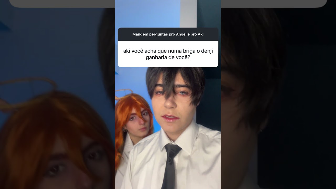 AKI E ANGEL RESPONDEM!! #cosplay #chainsawman @Nandalorenzine