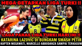 KATARINA LAZOVIC DI BUNGKAM SPIKE PETIR KAPTEN MEGA‼️RIBUAN SUPPORTER GALATASARAY MENANGIS KALAH‼️