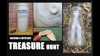 Antique Picking A Dump - Mystery Solved - Bottle Digging - Marbles - Milk Bottles - ANTIQUES -