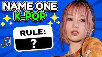 KPOP CHALLENGE: Can You Name ONE K-POP SONG, IDOL, or GROUP?🔥| K-Pop Quiz Game 2025