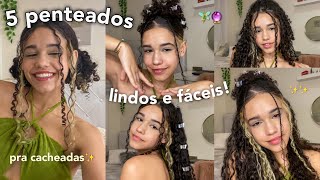 5 penteados fáceis e rápidos ✨🧚