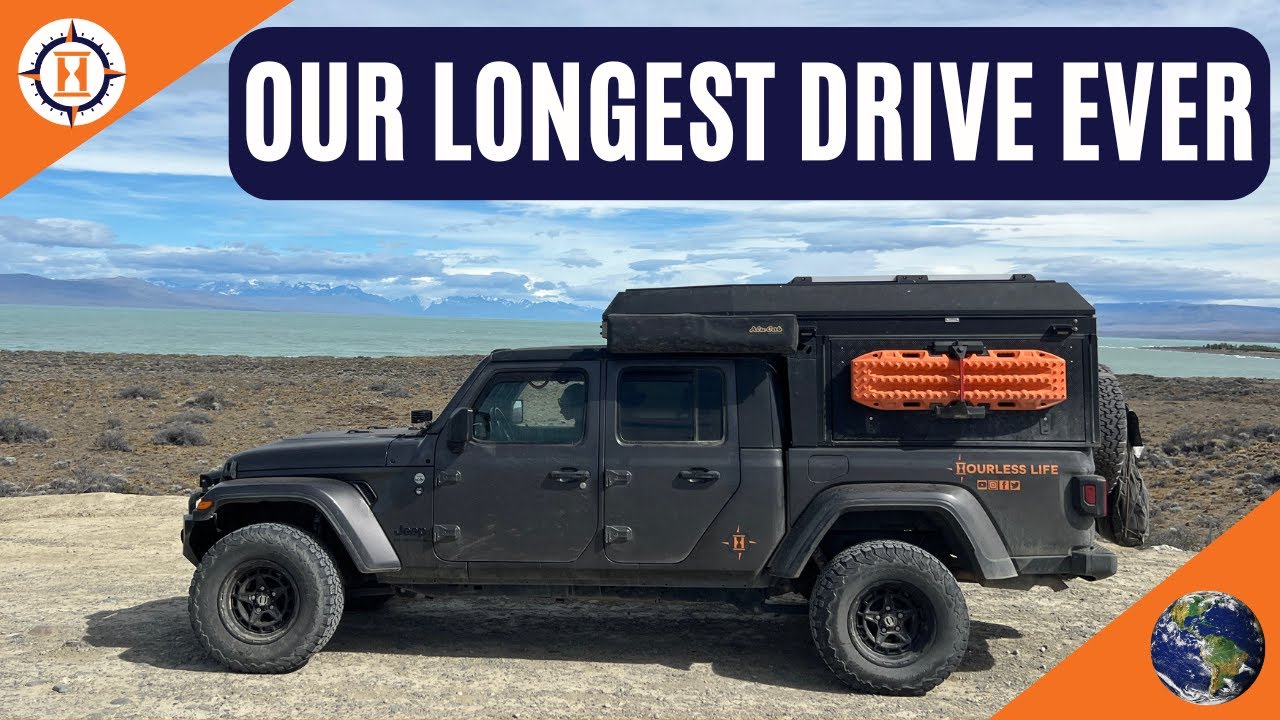 Южная Америка ОГРОМНА (это была наша самая длинная поездка в жизни).