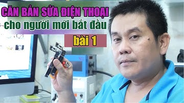Sửa điện thoại căn bản: Phép đo so sánh và cách sử dụng máy cấp nguồn