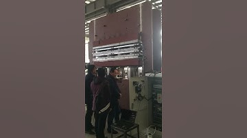 Rubber plate vulcanizing press testing/Rubber mat curing press testing