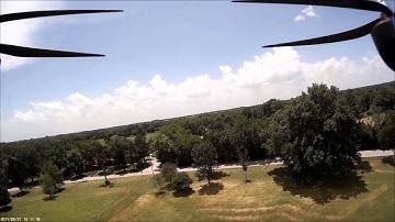 IFly 4 quadcopter With Mobius HD action Cam Crash at the end