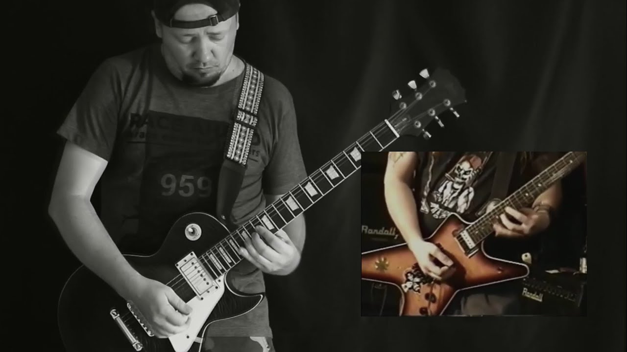 Даймбэг Даррелл Трибьют. Randall Clinic Full Cover (Les Paul version)