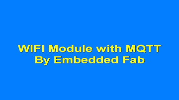 WIFI Module MQTT Client