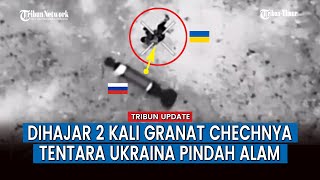 Auto Tumbang! Detik-detik Pasukan Kyiv Kena Granat Pasukan Akhmat