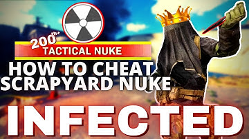 how to CHEAT SCRAPYARD NUKE + BASICALLY FREE BRIDGE NUKE (infected) | Call of Duty Modern Warfare