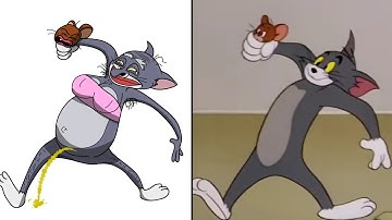 Tom & Jerry Funny Drawing Meme | Tom and Jerry Drawing Meme 