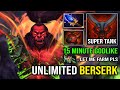 CRAZY Tank Offlane Axe 15Min Godlike Unlimited Berserk Spin 100% Zero Mercy Allowed Dota 2