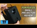 Funflix g1 projector 1080p 12k lumens review  best budget portable projector