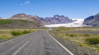 Iceland's Glacier Drive 4K | Kirkjubæjarklaustur to Jökulsárlón Glacier Lagoon