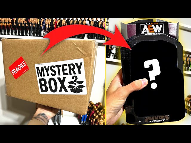 AEW Mystery Box (12x12x8) (1 Rare or Chase, 3 AEW Figures, 1