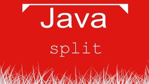 Aula de Java 039 - split, dividindo uma String
