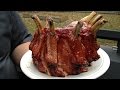 Smoked Crown Roast of Pork | Smoke a Pork Crown Roast Malcom Reed HowToBBQRight