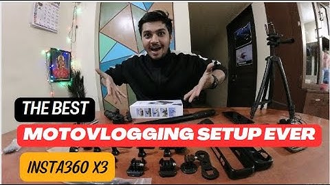 Insta360 X3 I BEST motovlogging Setup I Selfie Stick I Part 3