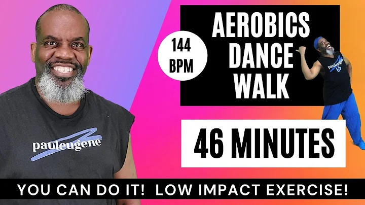 Low Impact Aerobics Dance Walk Workout | 46 Minute...