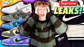HUGE LEAKSSupreme S/S '25 Will Be INSANE! (Nike SB, TNF, + More