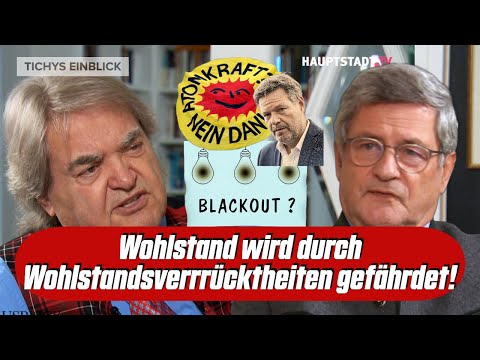 Tichys Einblick Talk: Wohlstand wird durch Wohlstandsverrrücktheiten gefährdet!