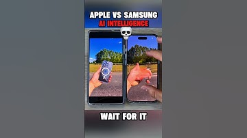 Apple Intelligence vs Galaxy AI 🤖 Who’s the Real Smart King in 2025? 👑#shorts #viralvideo