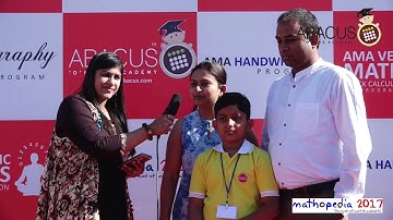 National Level Abacus mathopedia competition 2017