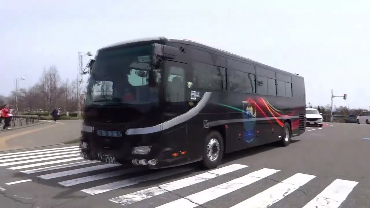 2024/04/07 春が来たビッグスワン アルビレックス新潟選手バス入り待ち