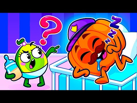 Pumpkin Help Baby Alien Sleep | Bedtime Story | Kids Cartoon |Learn Good Habits for Kids Family #top