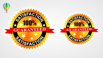 How To Design Guarantee Label Logo in Corel DRAW