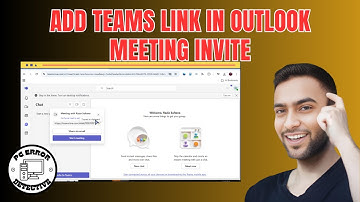 How to Add Teams Link in Outlook Meeting Invite - For Beginners