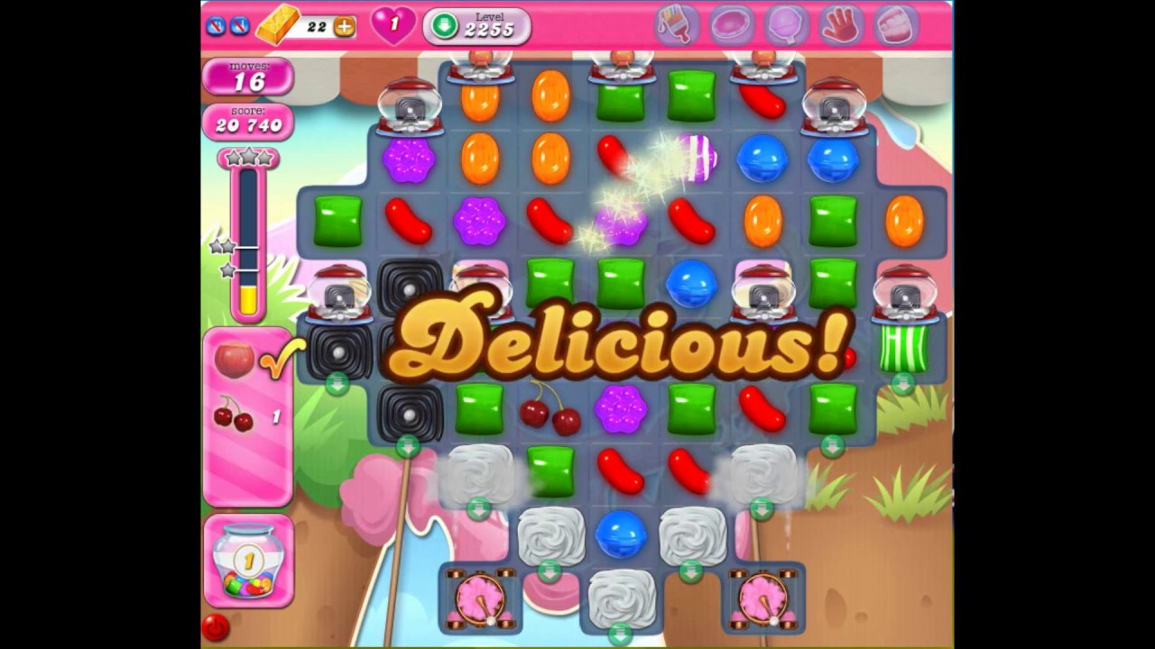 Candy Crush Saga Level 2255 The Highest Level YouTube