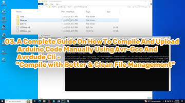 Compile and upload Arduino code using avrgcc and avrdude–Compile with Better & Clean File Management