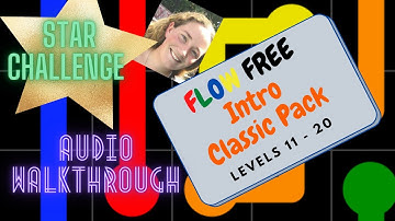 Flow Free Intro Classic Pack 5x5 with Audio Walkthrough: Levels 11-20