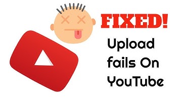 FIXED The upload has failed  Please follow these steps and upload the file again