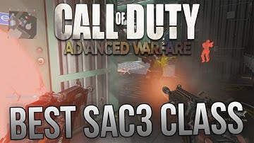 MOST FUN GUN? Sac3 Best Class : Advanced Warfare Gameplay