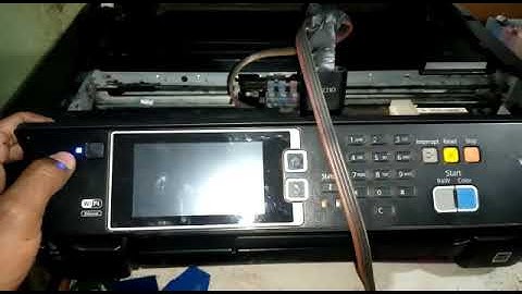 Error code EC in Epson Wf 7610