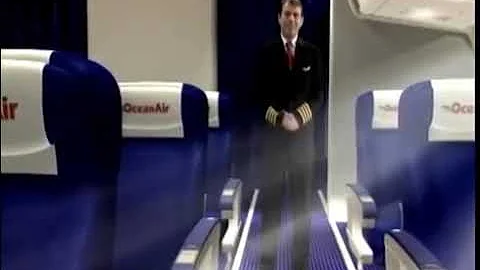 Avianca Brasil OceanAir demonstracao de bordo