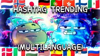 The Amazing World Of Gumball Hashtag Trending Multilanguage