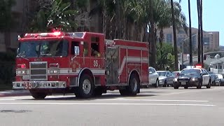 Full Responding/On Scene: Tree Fire (San Diego) Update