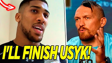 Anthony Joshua WILL BEAT Usyk in REVENGE if... Oleksandr Usyk WILL KNOCK OUT Joshua in REMATCH! AJ