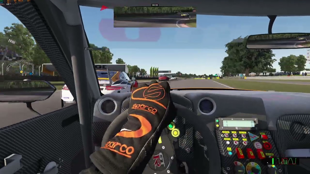 GT3 Oulton Park - Island Bend Overtake