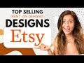 Etsy Print on Demand - How to Find Top Selling Designs