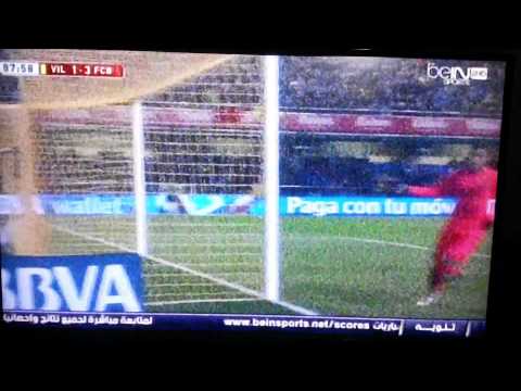 Neymar's goal vs villareal semi final