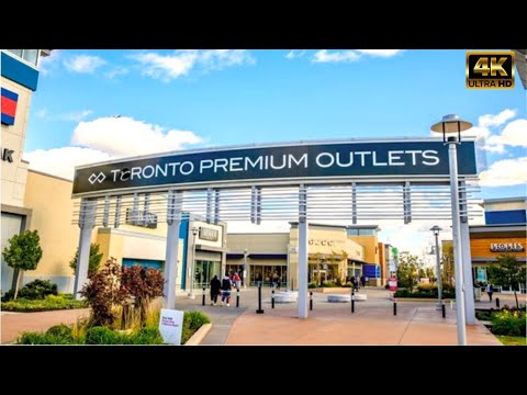 ?? Toronto Premium Outlets Mall | Ontario | 4k