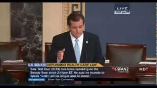 Ted Cruz Reads Green Eggs And Ham Ted Cruz Filibuster 9-25-13