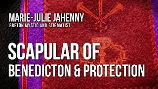 Purple Scapular of Benediction and Protection